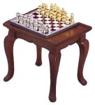 (image for) Chess Set on Walnut Table