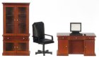 (image for) 4pc Walnut Desk Set