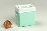 (image for) Modern Clothes Hamper in Mint Green