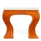 (image for) Art Nouveau Fireplace - Walnut