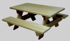 (image for) Picnic Table - Unfinished