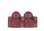 (image for) Perry Theater Style Sofa - Walnut