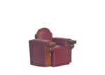 (image for) Perry Theater Style Armchair - Walnut