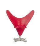 (image for) Panton Circa 1959 Heart Cone Chair