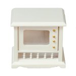 (image for) Console Television Set - White