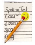 (image for) Spelling Test & Pencil