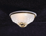 (image for) Large Ceiling Dome Light w/ Ornamental Shade 12v