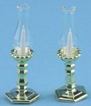 (image for) Polished Gold Candlesticks Pair