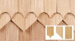 (image for) Cedar Heart Shingles 500pc