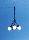 (image for) Black 3 Arm Filigree Chandelier 12v