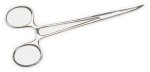 (image for) 5 Inch Curved Locking Forceps