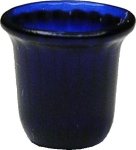 (image for) Blue Glass Votive Candle Holder