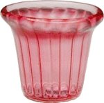 (image for) Pink Glass Votive Candle Holder