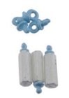 (image for) Baby Bottles & Pacifiers Set 6pc Blue