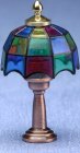 (image for) Colored Tiffany Table Lamp 12v