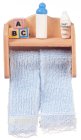 (image for) Baby Accessory & Towel Shelf - Blue