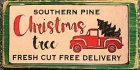 (image for) Fresh Cut Christmas Trees Sign