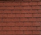 (image for) 1/2in Scale Red Square Asphalt Shingles 78 Square Inches