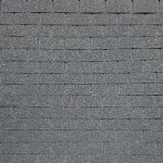 (image for) Adhesive Backed Dark Gray Square Asphalt Shingles 144 sq in