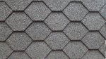 (image for) Black Hexagon Asphalt Shingles 157 Square Inches