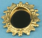 (image for) Gold Oval Mirror