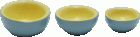 (image for) Blue & Yellow Bowl Set 3pc