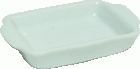 (image for) White Ceramic Baking Pan