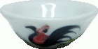 (image for) Rooster Decorated Ceramic Bowl