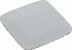 (image for) Square White Porcelain Plate Large