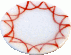 (image for) Red Design Porcelain Plate