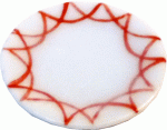 (image for) Red Design Porcelain Plate