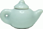 (image for) Ceramic White Teapot w/ Lid