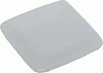 (image for) Small Ceramic Square White Plate