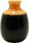 (image for) Orange & Black Large Ceramic Jar