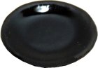 (image for) Small Black Ceramic Saucer