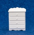 (image for) 4 Drawer White Dresser