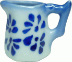 (image for) Ceramic Blue Trimmed Pitcher