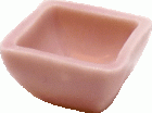 (image for) Square Ceramic Pink Bowl