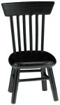 (image for) Black Kitchen Chair