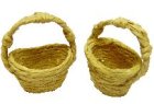 (image for) Oval Basket w/ Knotted Handle 2pc