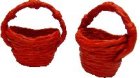 (image for) Red Basket 2pc