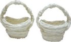 (image for) White Basket 2pc