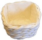 (image for) Square Cream Colored Basket