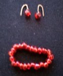 (image for) Necklace & Earrings Ruby