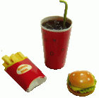 (image for) Burger Fries & Soda Set