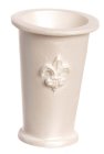 (image for) White Round Planter Stand 6pcs