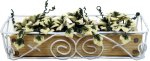 (image for) Deluxe English Ivy in Scroll Iron Box