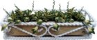 (image for) Ivy in Braided Iron Flower Box