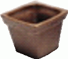 (image for) Square Terra Cotta Pot