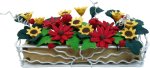 (image for) Summer Flowers in Sunrise Iron Planter